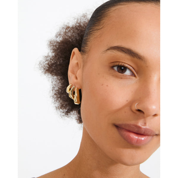 2026FW - Pilgrim - Bijoux - Boucles d'oreilles - Or
