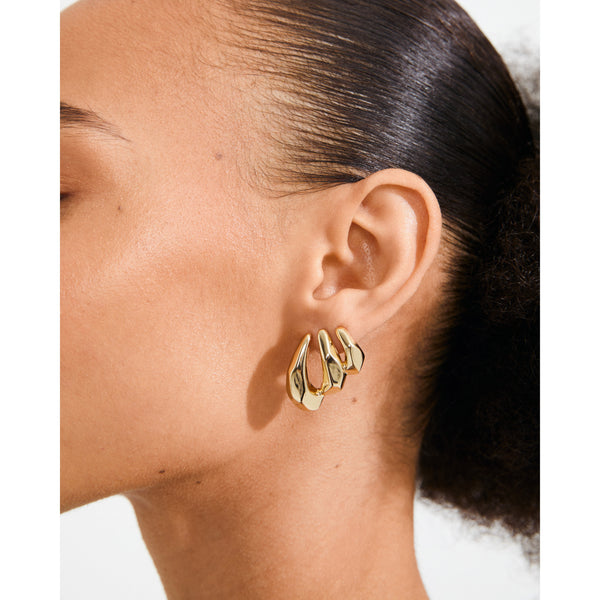 2026FW - Pilgrim - Bijoux - Boucles d'oreilles - Or