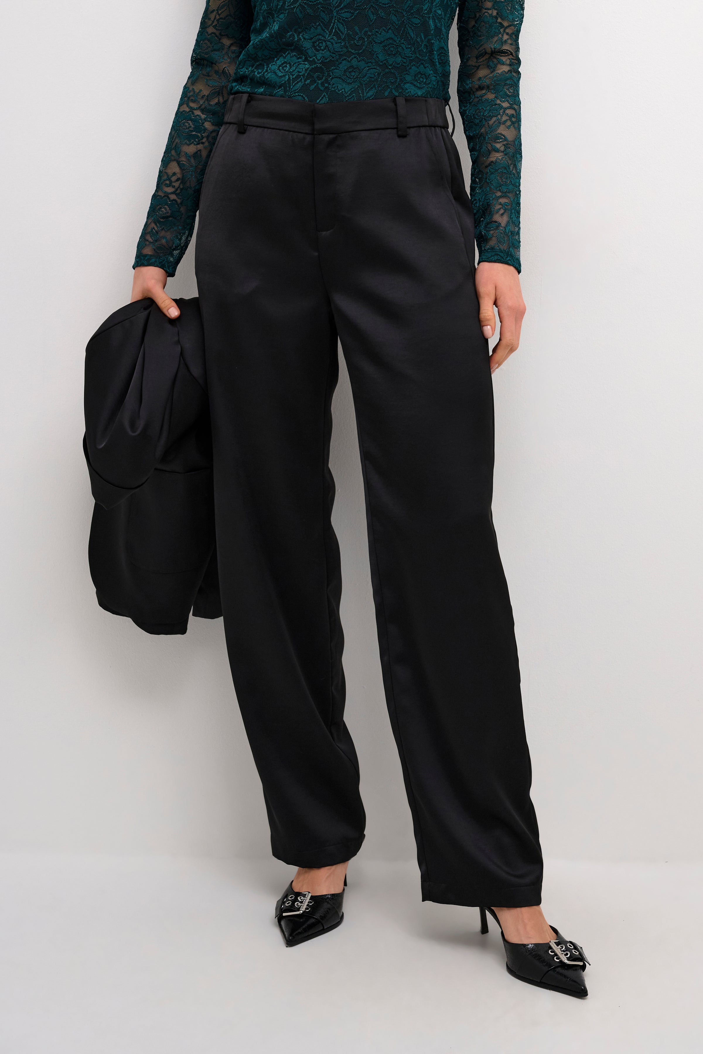 2025FW - Cream - Pantalon - Cocamia Sateen (Choix de 2 couleurs)