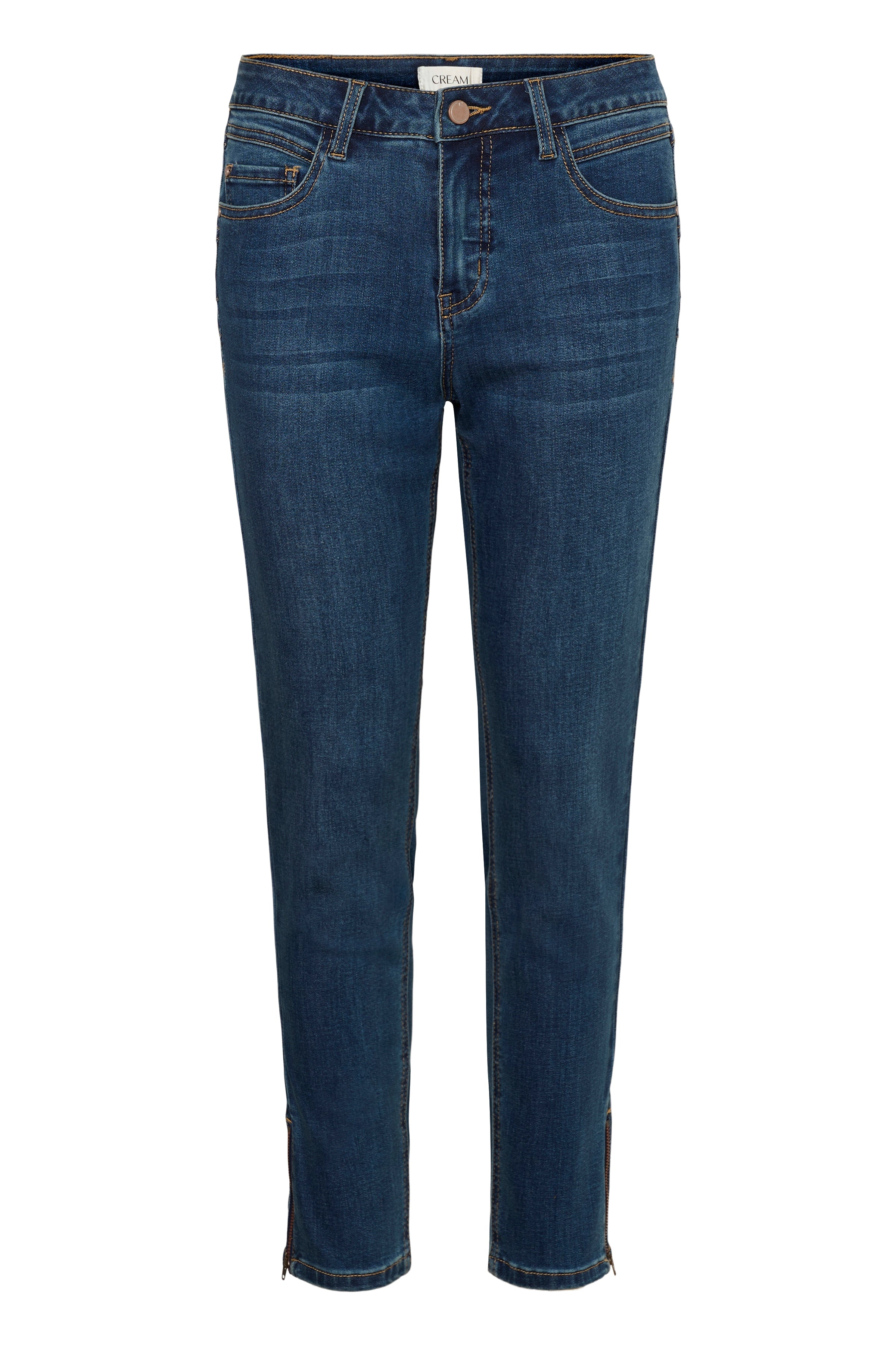 2026FW - Cream - Jeans - Josefine 7/8 - Shape Fit
