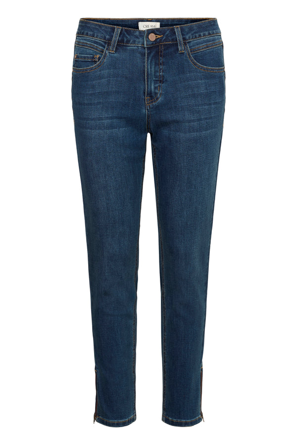2026FW - Cream - Jeans - Josefine 7/8 - Shape Fit