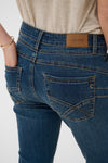 2026FW - Cream - Jeans - Josefine 7/8 - Shape Fit
