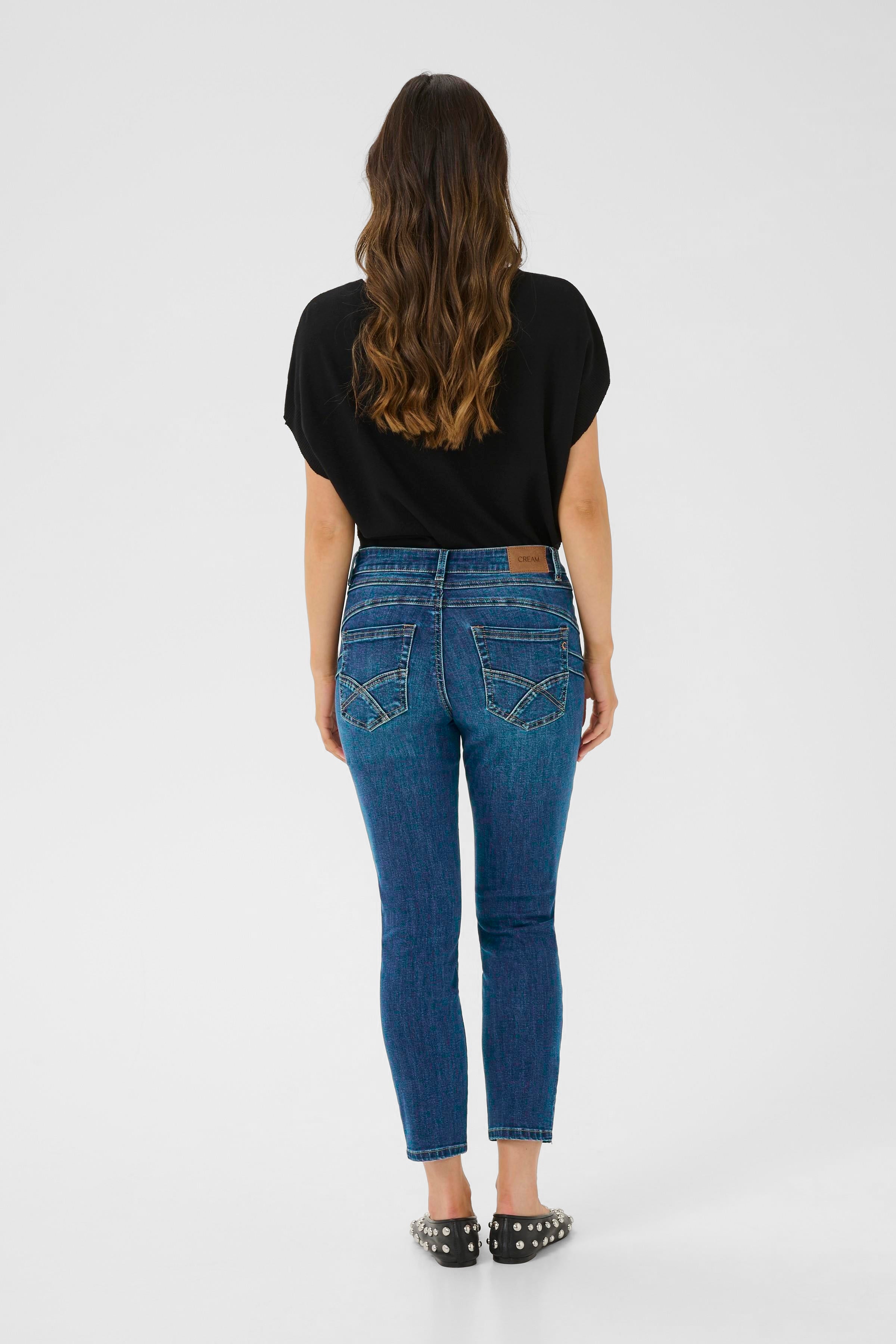 2026FW - Cream - Jeans - Josefine 7/8 - Shape Fit