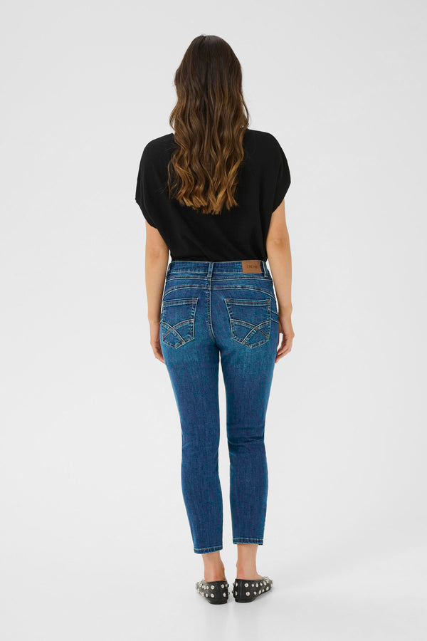 2026FW - Cream - Jeans - Josefine 7/8 - Shape Fit