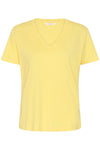 2026SS - Cream T-Shirt - CRNaia Deep V-neck T-Shirt