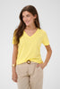 2026SS - Cream T-Shirt - CRNaia Deep V-neck T-Shirt