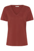 2026SS - Cream T-Shirt - CRNaia Deep V-neck T-Shirt