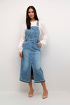 2024FW - Cream - Robe - CRAfia Denim Pinafore