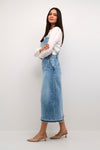 2024FW - Cream - Robe - CRAfia Denim Pinafore