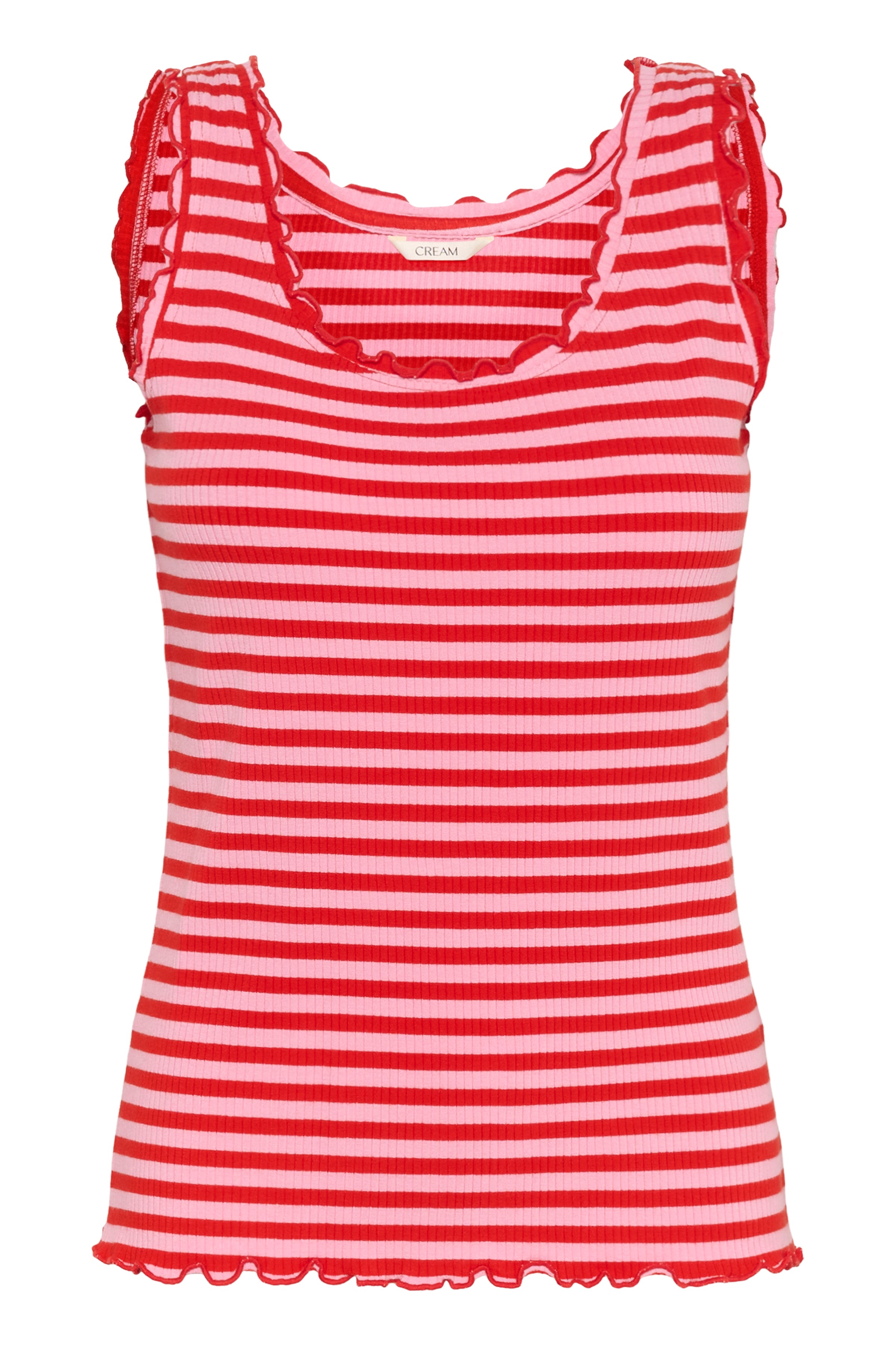 2025SS - Cream - Chandail - Ribba Stripe Top (Choix de 2 couleurs)