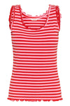 2025SS - Cream - Chandail - Ribba Stripe Top (Choix de 2 couleurs)