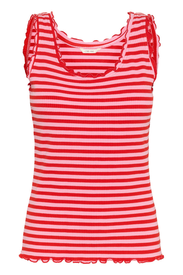 2025SS - Cream - Chandail - Ribba Stripe Top (Choix de 2 couleurs)