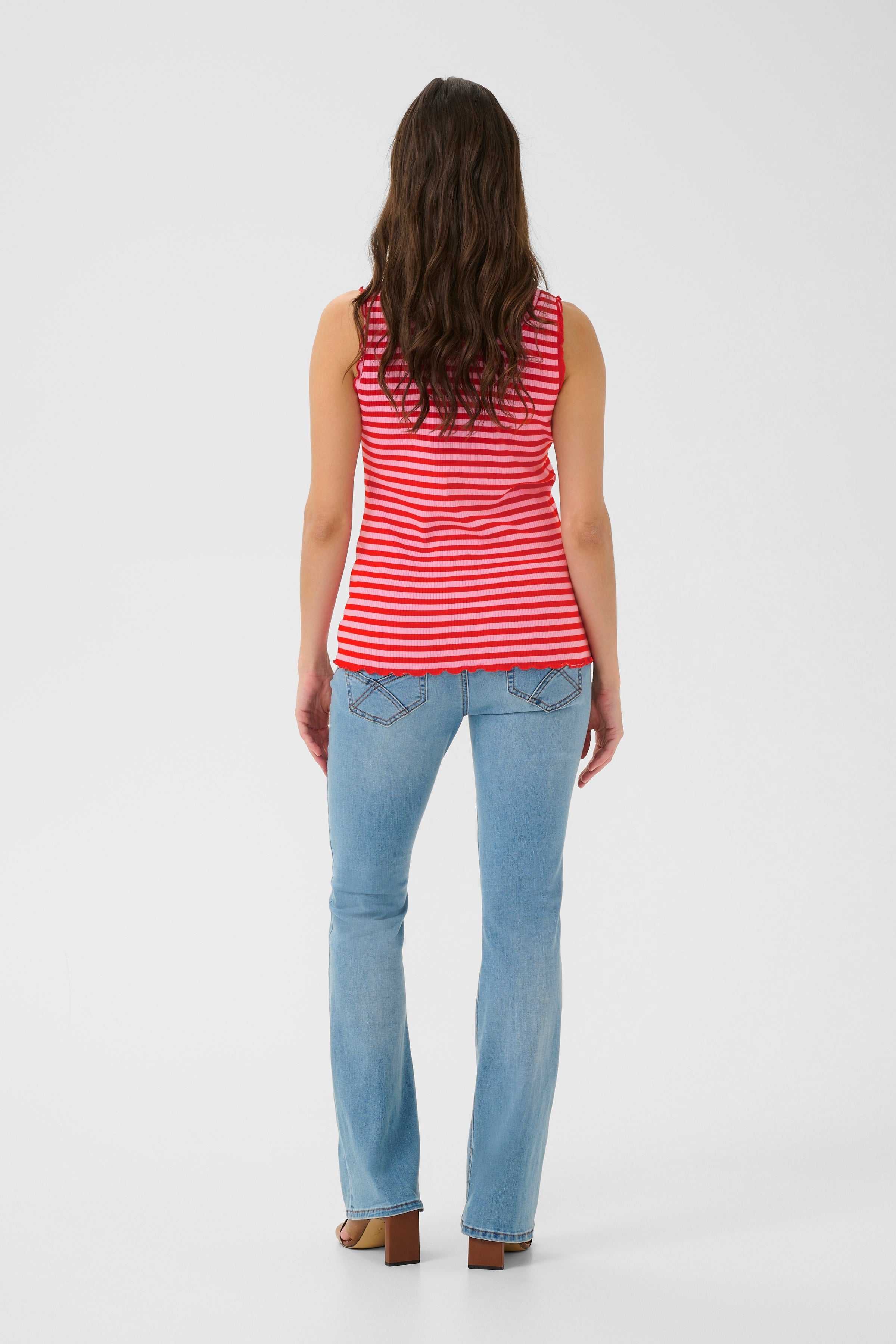 2025SS - Cream - Chandail - Ribba Stripe Top (Choix de 2 couleurs)