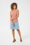 2025SS - Cream - Chandail - Ribba Stripe Top (Choix de 2 couleurs)