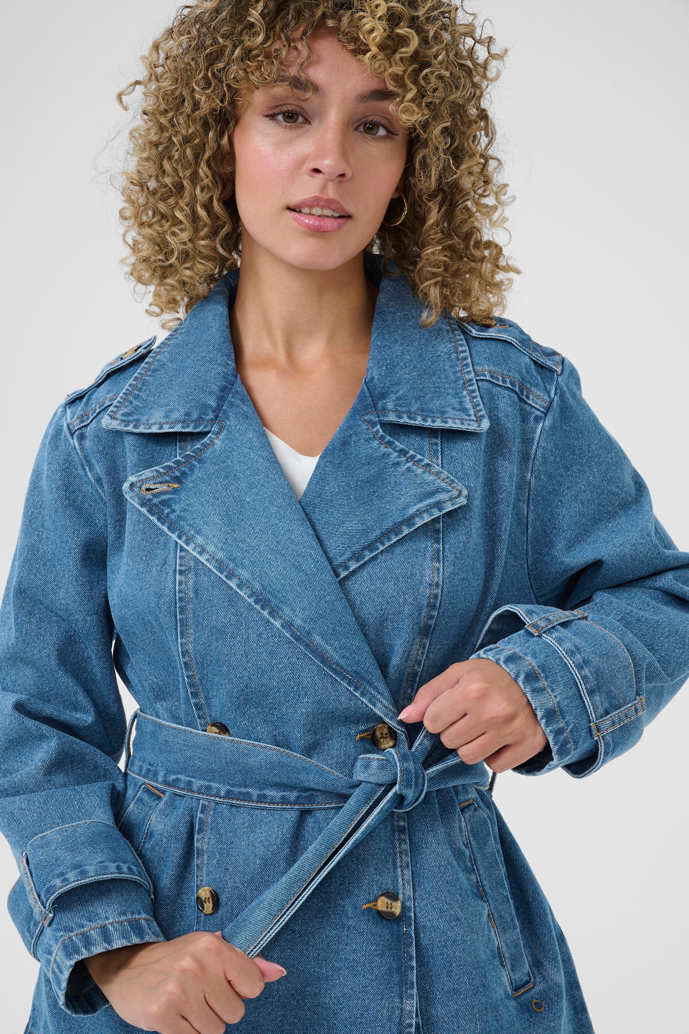 2026SS - Cream - Manteau en denim - Mika Short
