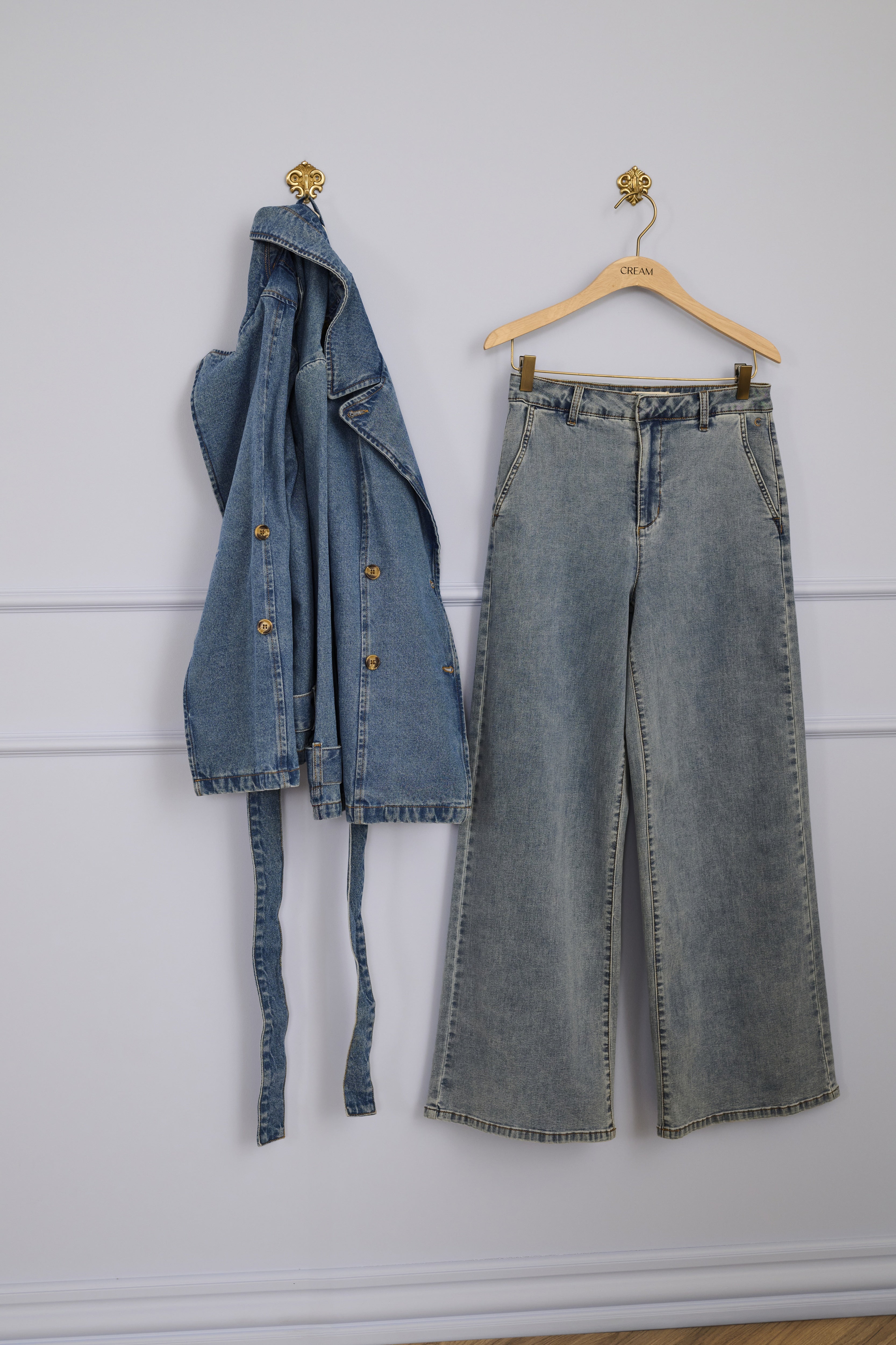2026SS - Cream - Manteau en denim - Mika Short