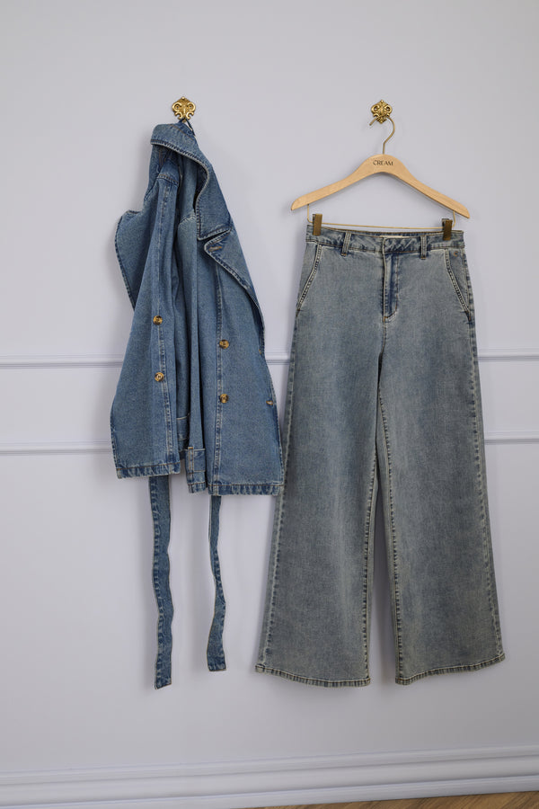 2026SS - Cream - Manteau en denim - Mika Short