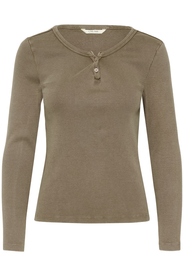 2025FW - Cream - T-Shirt - Talia Rib (Choix de 2 couleurs)