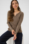 2025FW - Cream - T-Shirt - Talia Rib (Choix de 2 couleurs)