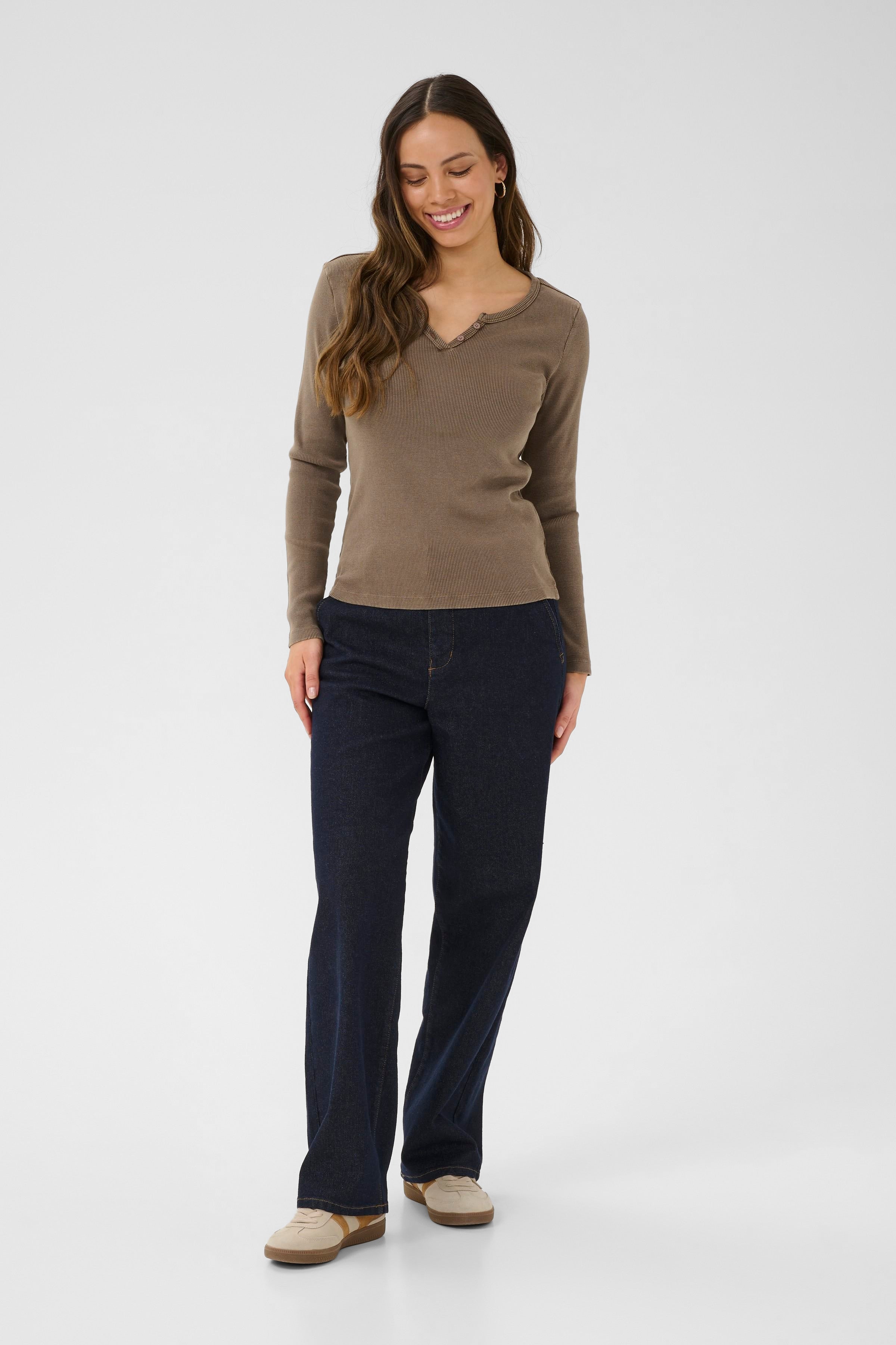 2025FW - Cream - T-Shirt - Talia Rib (Choix de 2 couleurs)