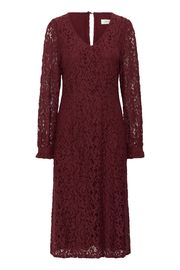 2025FW - Cream - Robe - Thit Ebana V Neck