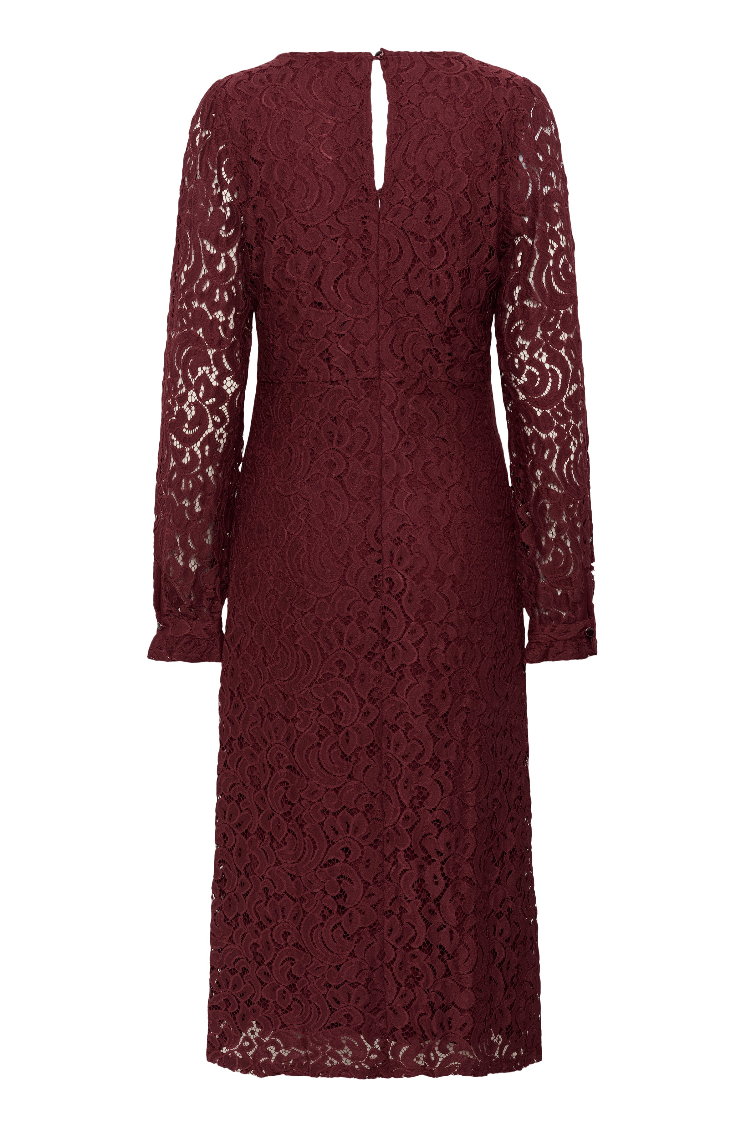 2025FW - Cream - Robe - Thit Ebana V Neck