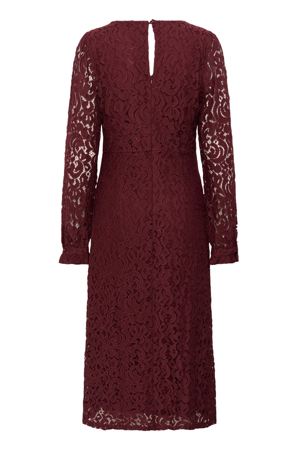 2025FW - Cream - Robe - Thit Ebana V Neck