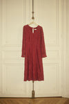 2025FW - Cream - Robe - Thit Ebana V Neck