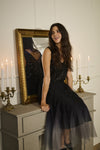 2025FW - Cream - Jupe - Glittery Mesh