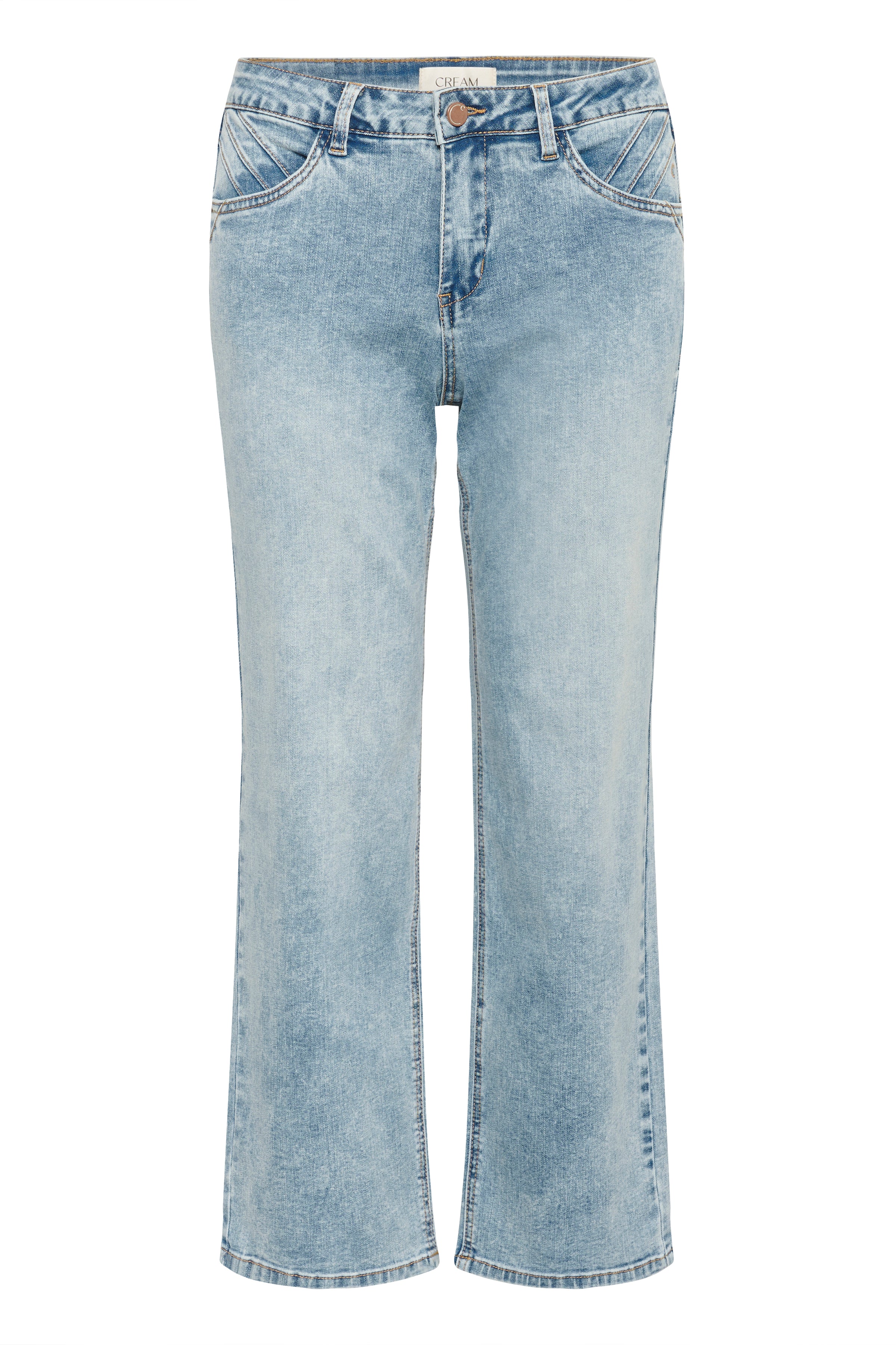 2026SS - Cream - Jeans - Lisa Straight 7/8 - Coco Fit