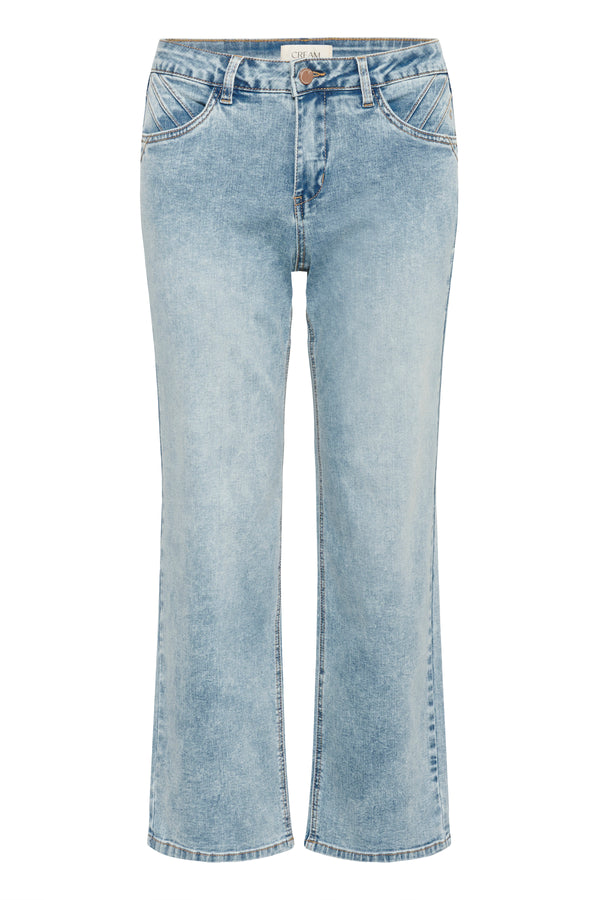 2026SS - Cream - Jeans - Lisa Straight 7/8 - Coco Fit
