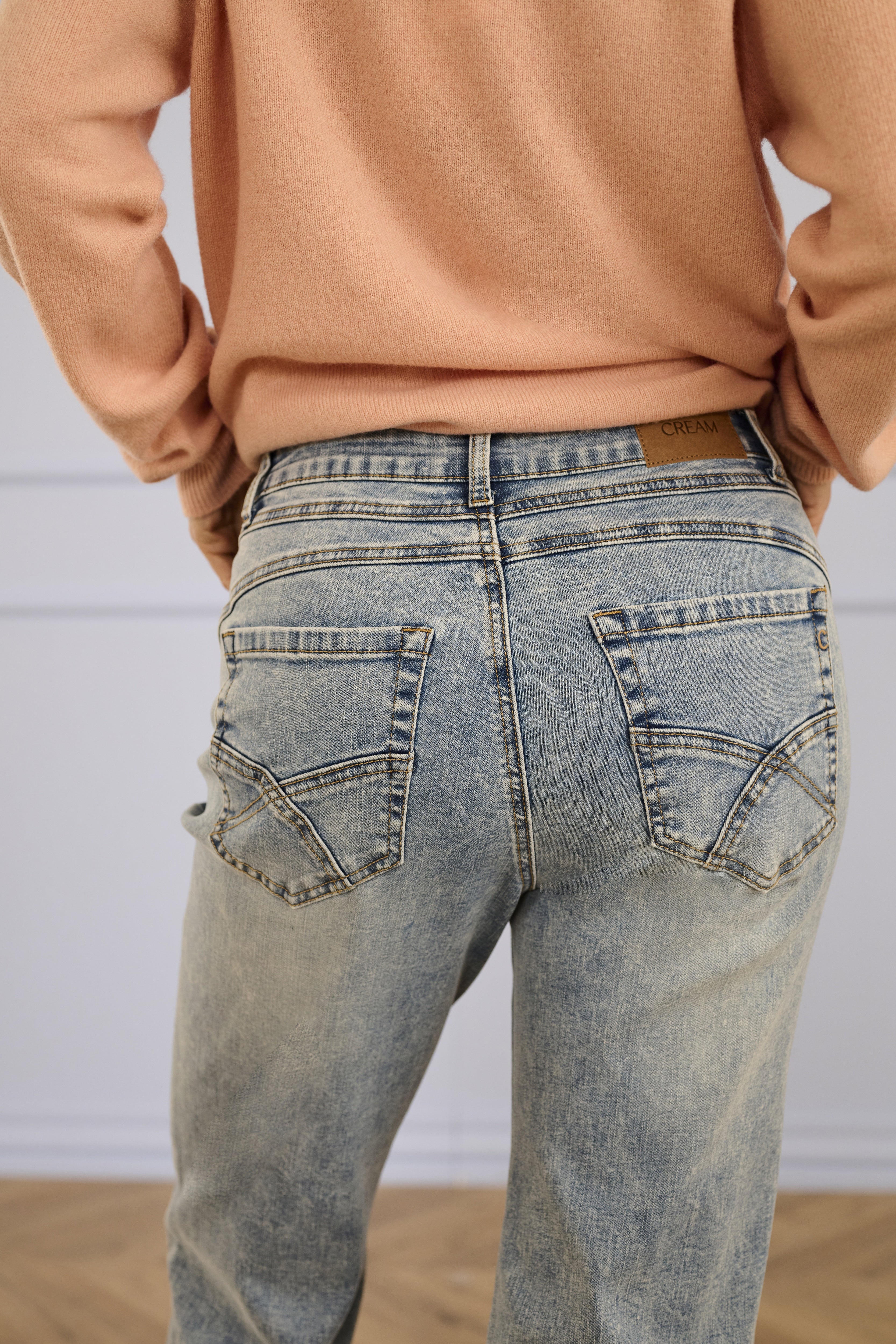 2026SS - Cream - Jeans - Lisa Straight 7/8 - Coco Fit