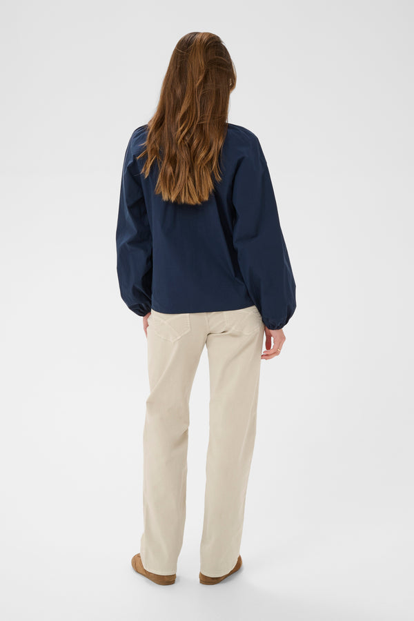 2026SS - Cream - Jeans - Sophia LP Straight Twill - Coco Fit