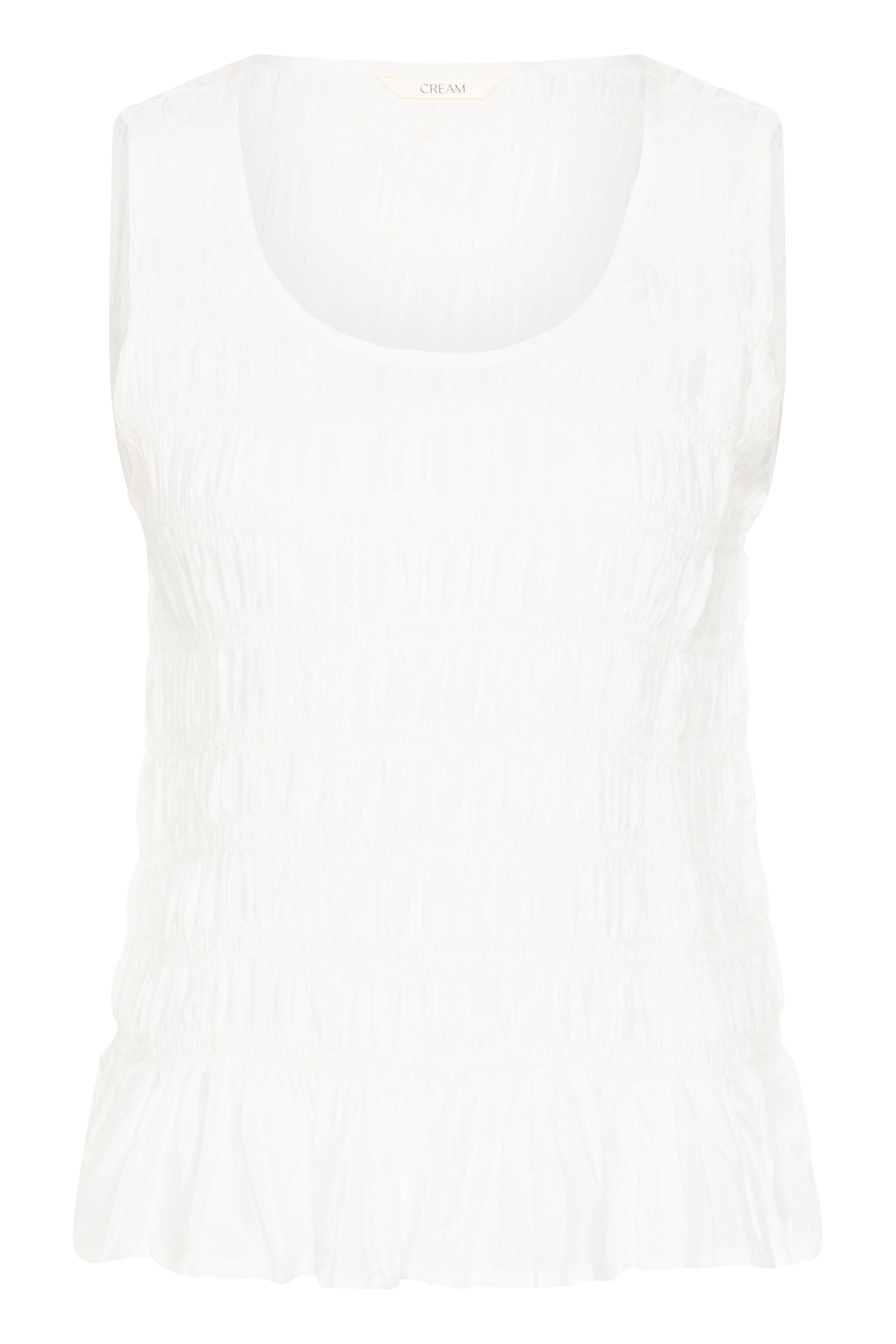 2026SS - Cream - Blouse - Henva Sleeveless