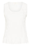 2026SS - Cream - Blouse - Henva Sleeveless