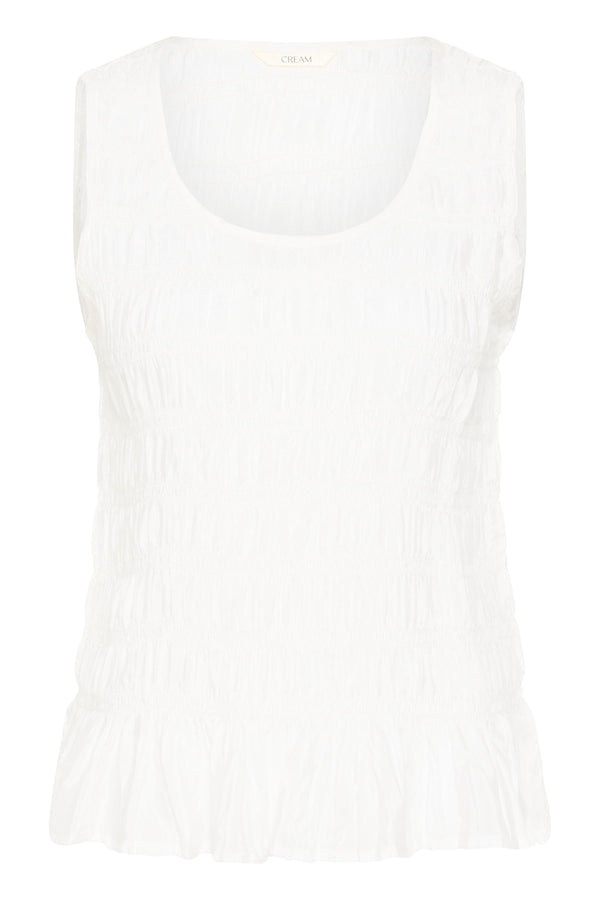 2026SS - Cream - Blouse - Henva Sleeveless