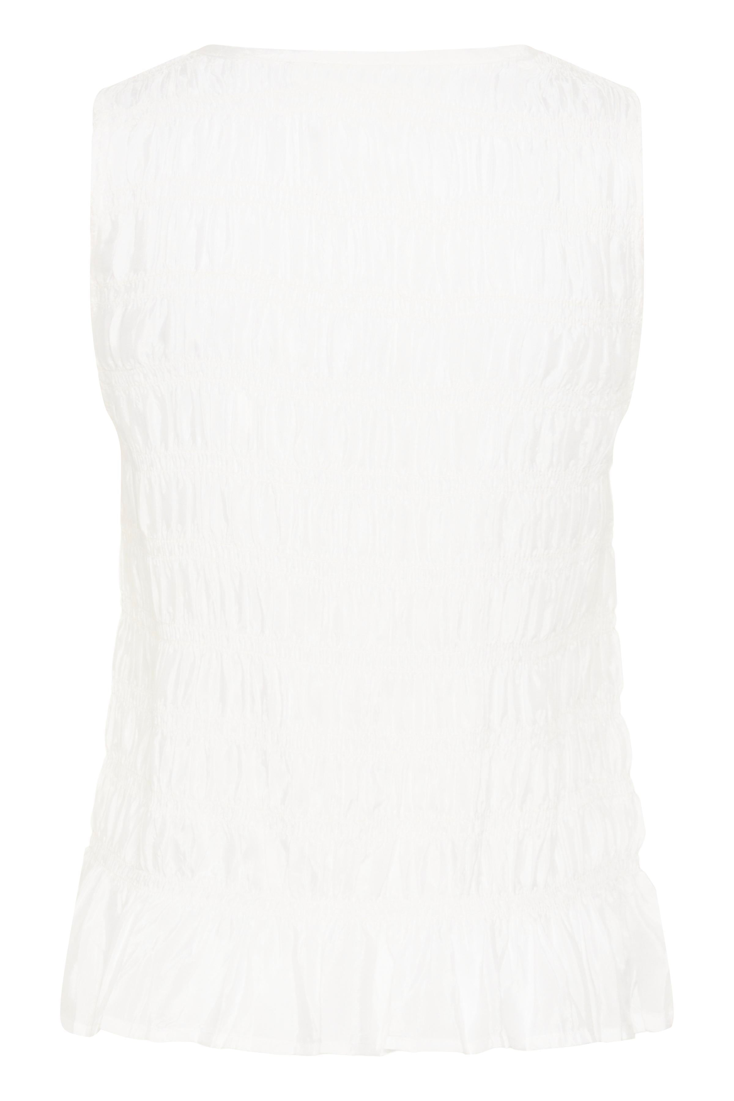 2026SS - Cream - Blouse - Henva Sleeveless