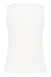 2026SS - Cream - Blouse - Henva Sleeveless
