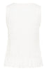 2026SS - Cream - Blouse - Henva Sleeveless