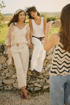 2026SS - Cream - Blouse - Henva Sleeveless