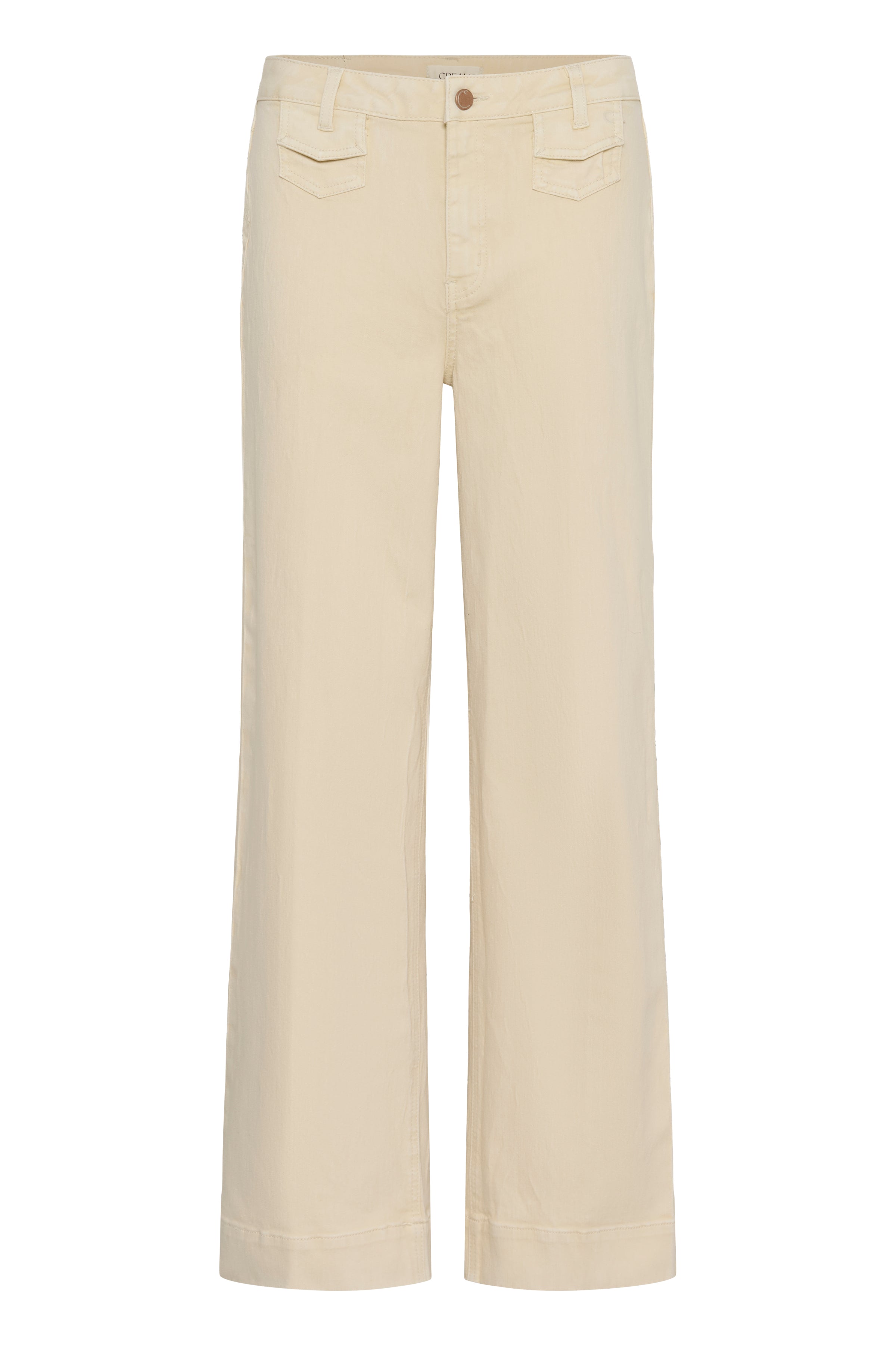 2026SS - Cream - Pantalon - Tilde Ankl - Audrey Fit