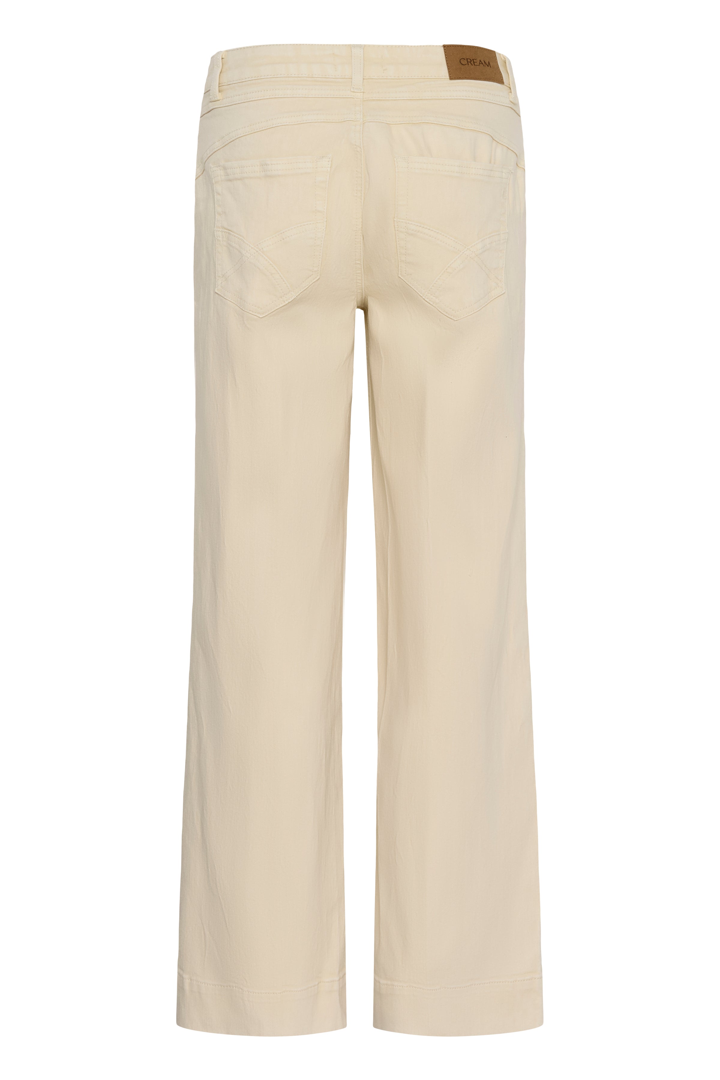 2026SS - Cream - Pantalon - Tilde Ankl - Audrey Fit