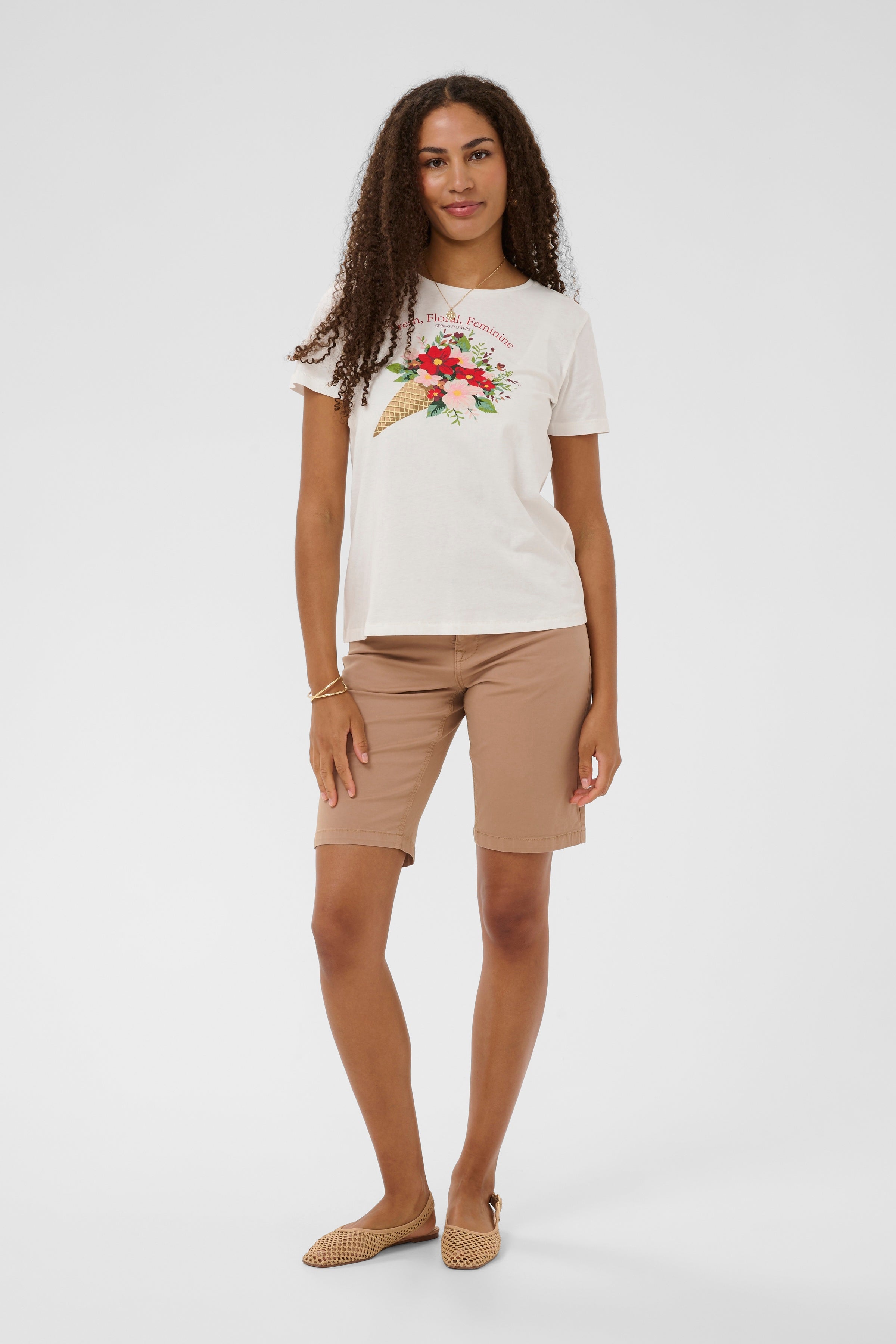 2026SS - Cream - T-Shirt - Joliy (Choix de 3 couleurs)