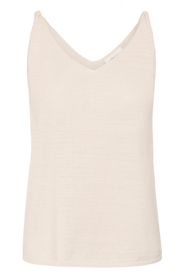 2026SS - Cream - CREvisa Knit Top