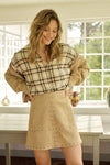 2026FW - Cream - Jupe - Winny