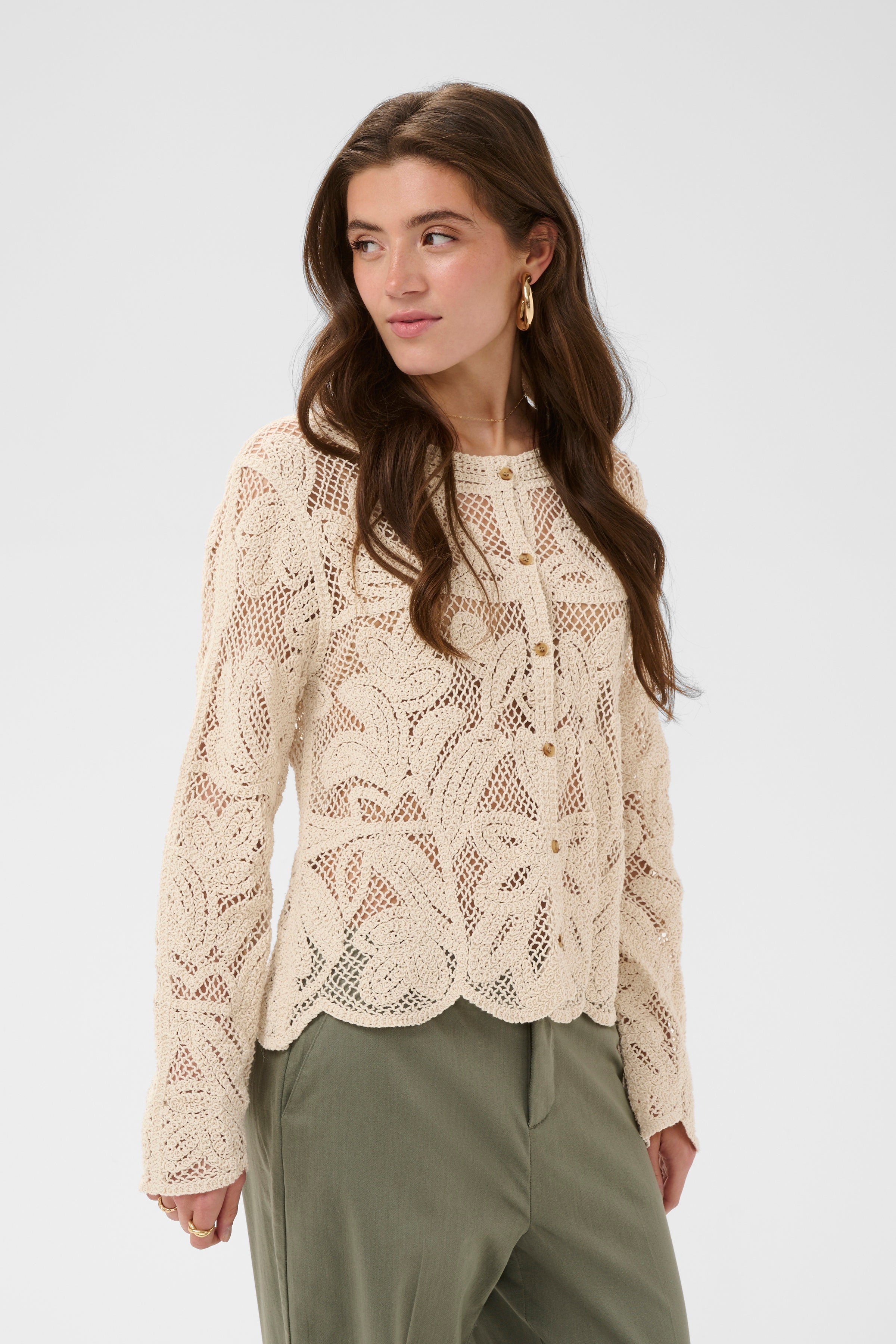 2026FW - Cream - Cardigan - Relon
