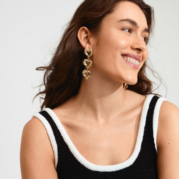 2025SS - Pilgrim - Bijoux - Boucles d'oreilles - Or