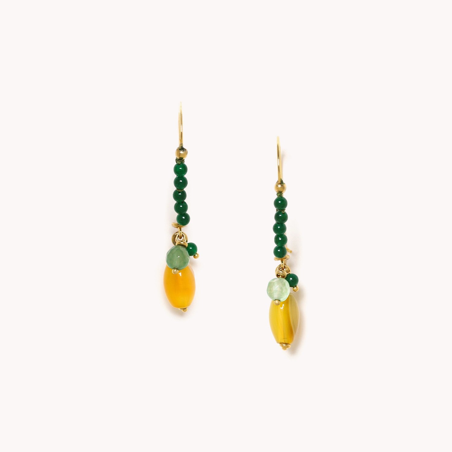 2023FW - NATURE - Boucles d'oreilles - AGATA VERDE
