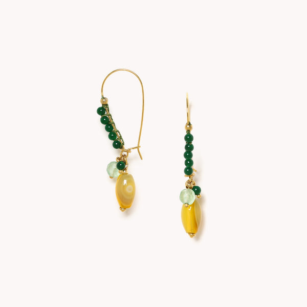 2023FW - NATURE - Boucles d'oreilles - AGATA VERDE