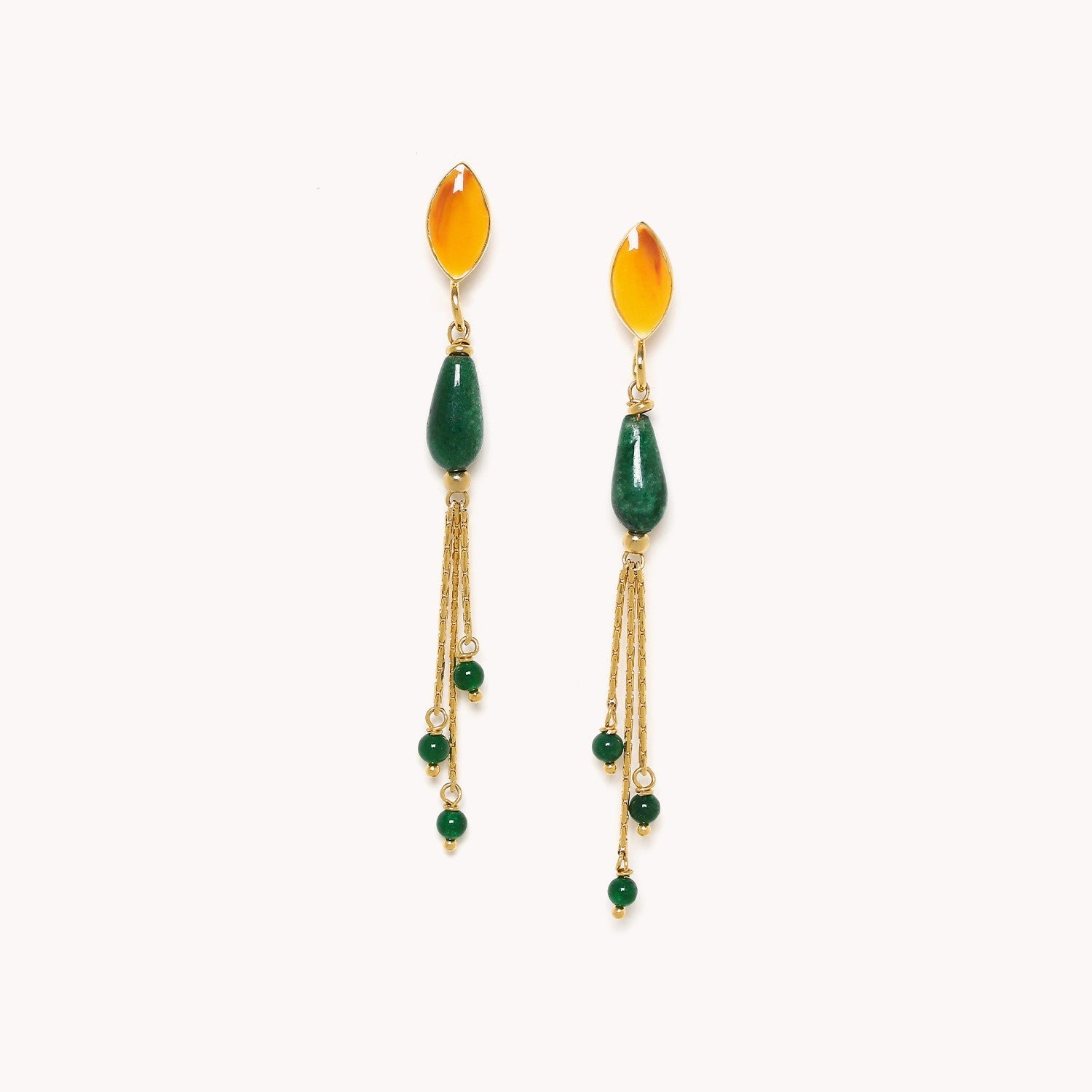 2023FW - NATURE - Boucles d'oreilles - AGATA VERDE